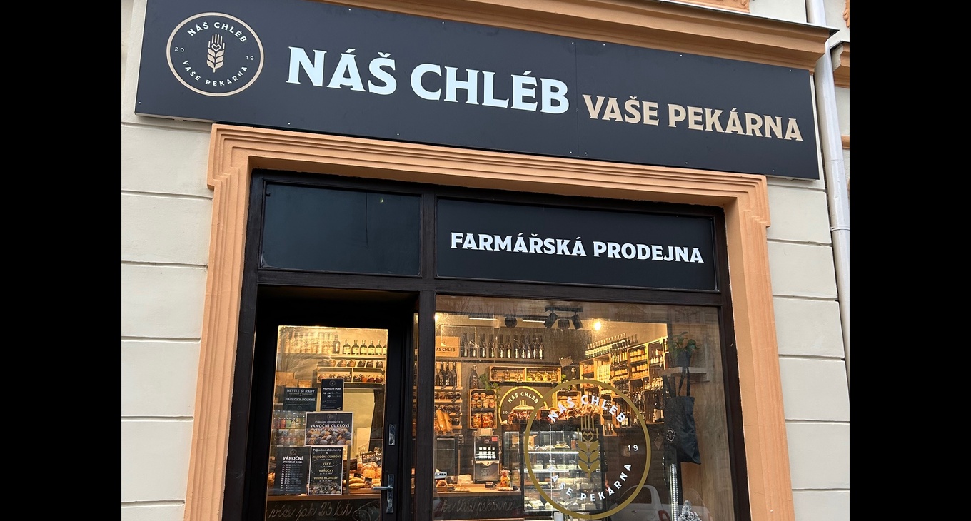 Novinky z Dobrého kraje - Naše produkty nově v prodejnách Náš chléb
